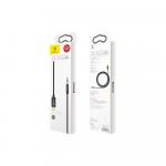 Кабель Baseus Yiven Type-C male To 3.5 male Audio Cable M01 Silver+Black
