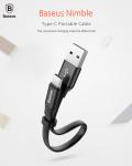 Кабель Baseus Nimble Type-C Portable Cable 23CM Black