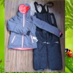 Комплект зимний (Куртка зимняя Icepeak parka Haley серый + Штаны горнолыжные CoolClub мембрана черный )