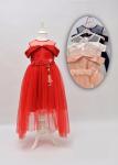 Нарядное платье для девочки (красное) TRP1777  Eray Kids