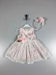 Нарядное платье для девочки (розовое) TRP1803  Esila Kids