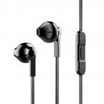Наушники Times think Encok H03 drive-by-wire headphones (side in-ear + plating + 3.5 mm interface) Tarnish