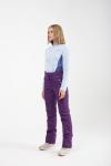 200-11 Утепленные женские брюки (мембрана) фиолетовый
