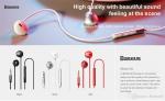 Наушники Baseus Enock H06 lateral in-ear Wire Earphone Silver