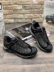 Мужские кроссовки 9856-1 черно-серые