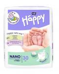 Подгузники детские "bella baby Happy" Nano, 30 шт./уп., вес менее 700 г (для недоношенных малышей)