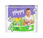 Подгузники детские "bella baby Happy" Maxi, 8 шт./уп., вес 8-18 кг