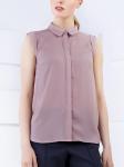 Блуза м. 1140591sn1016 блузочная ткань цв. пепельно-розовый