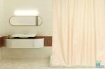 Занавеска (штора) для ванной комнаты тканевая 180x200 см Manzi