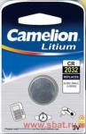 Элемент питания Camelion CR2032 BL1, диск литиевый