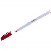Ручка шариковая Berlingo Triangle Snow красная, 0,7 мм, CBp_70853