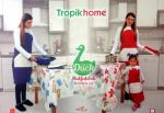 Кухонный набор Tropik: Фартук, прихватки, варежка и скатерть 160х220 см