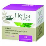 Крем для лица интенсивно увлажняющий Herbal Garden eva natura, 50 мл