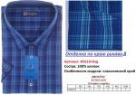 8SG16+6sg (5-10XL) Сорочка мужск. гигант кор. рукав, BROSTEM