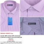 8SG027+1sg (5-10XL) Сорочка мужск. гигант кор. рукав, BROSTEM