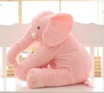 Слон-подушка розовый