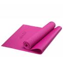 Коврик для йоги FM-101, PVC, 173x61x0,6 см, фиолетовый