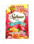 "Nihon Detergent" "Sweet Floral" Кондиционер для белья с нежным ароматом роз 1200мл. 1/8