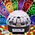 Светодиодный диско - шар LED CRYSTAL MAGIC BALL LIGHT Новая модель!