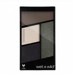 Wet n Wild Палетка Теней Для Век Color Icon Eyeshadow Quad (4 Оттенка)  E338 lights out