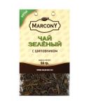Чай листовой Marcony зеленый с шиповником 50 г Marcony (Россия)