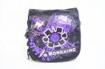 Сумка Monkking MK-C90603 черная/фиолетовая 1