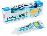Зубная паста Dabur Whitening с зубной щеткой (соль и лимон) 170 гр НОВИНКА!