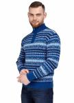 Свитера Merino Wool   состав: 100% Merino Wool теплый мужской свитер плотной вязки с добавлением шерсти Альпаки. Воротник-стойка на молнии. Цвет норвежский синий