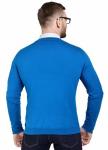 Свитера Merino Wool   состав: 100% Merino Wool джемпер мужской с круглым воротом, цвет бирюзово-синий
