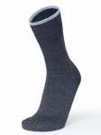 Носки мужские Dry Feet для мембранной обуви, цвет: серый меланж с голубой полосой
