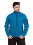Norveg Fleece серия Casual  толстовка (куртка) мужская, цвет бирюзово-синий