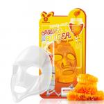 [Elizavecca] Тканевая маска д/лица Медовая Honey DEEP POWER Ringer mask pack