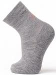 Носки Soft merino wool - мягкие носки с дополнительным утеплением в зоне стопы, цвет темно-серый