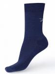 Носки Soft merino wool - мягкие носки с дополнительным утеплением в зоне стопы, цвет темно-синий