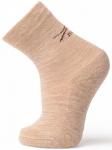 Носки Soft merino wool - мягкие носки с дополнительным утеплением в зоне стопы, цвет бежевый