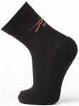 Носки Soft merino wool - мягкие носки с дополнительным утеплением в зоне стопы, цвет черный