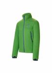 толстовка (куртка) для мальчика, цвет яркий зеленый