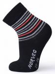 Носки Summer Time - хлопковые носки на каждый день оригинальных расцветок, цвет полоса на черном