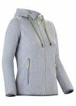 Norveg Fleece серия Casual  толстовка (куртка) женская, цвет серый меланж