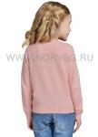 Свитера Merino Wool  джемпер для девочки с круглым воротом цвет розовый