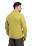 толстовка (куртка) мужская, цвет желтый меланж