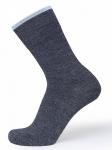 Носки женские Dry Feet для мембранной обуви, цвет: серый меланж с серой полосой
