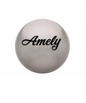 Мяч для художественной гимнастики AGB-101, 15 см, серый