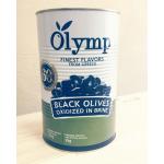 Маслины черные оксидированные без косточки в рассоле Olymp, ж/б, 2 кг