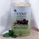 Оливки зеленые без косточки в рассоле Olymp, жест.банка, 2 кг