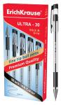 Ручка шариковая ErichKrause® ULTRA-30, цвет чернил черный (в коробке по 12 шт.)