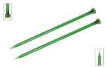 51192 Knit Pro Спицы прямые Trendz 4,5 мм/30 см, акрил, зеленый, 2 шт.