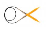51122 Knit Pro Спицы круговые Trendz 10 мм/100 см, акрил, оранжевый
