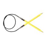 51117 Knit Pro Спицы круговые Trendz 6 мм/100 см, акрил, желтый