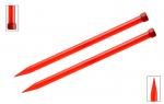 51201 Knit Pro Спицы прямые Trendz 12 мм/30 см, акрил, красный, 2 шт.